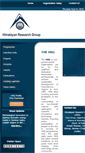 Mobile Screenshot of hrg.org.in