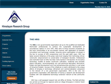 Tablet Screenshot of hrg.org.in