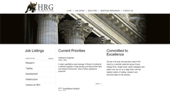 Desktop Screenshot of hrg.net